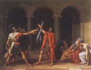 Jacques-Louis David Oath of the Horatii oil painting artist
